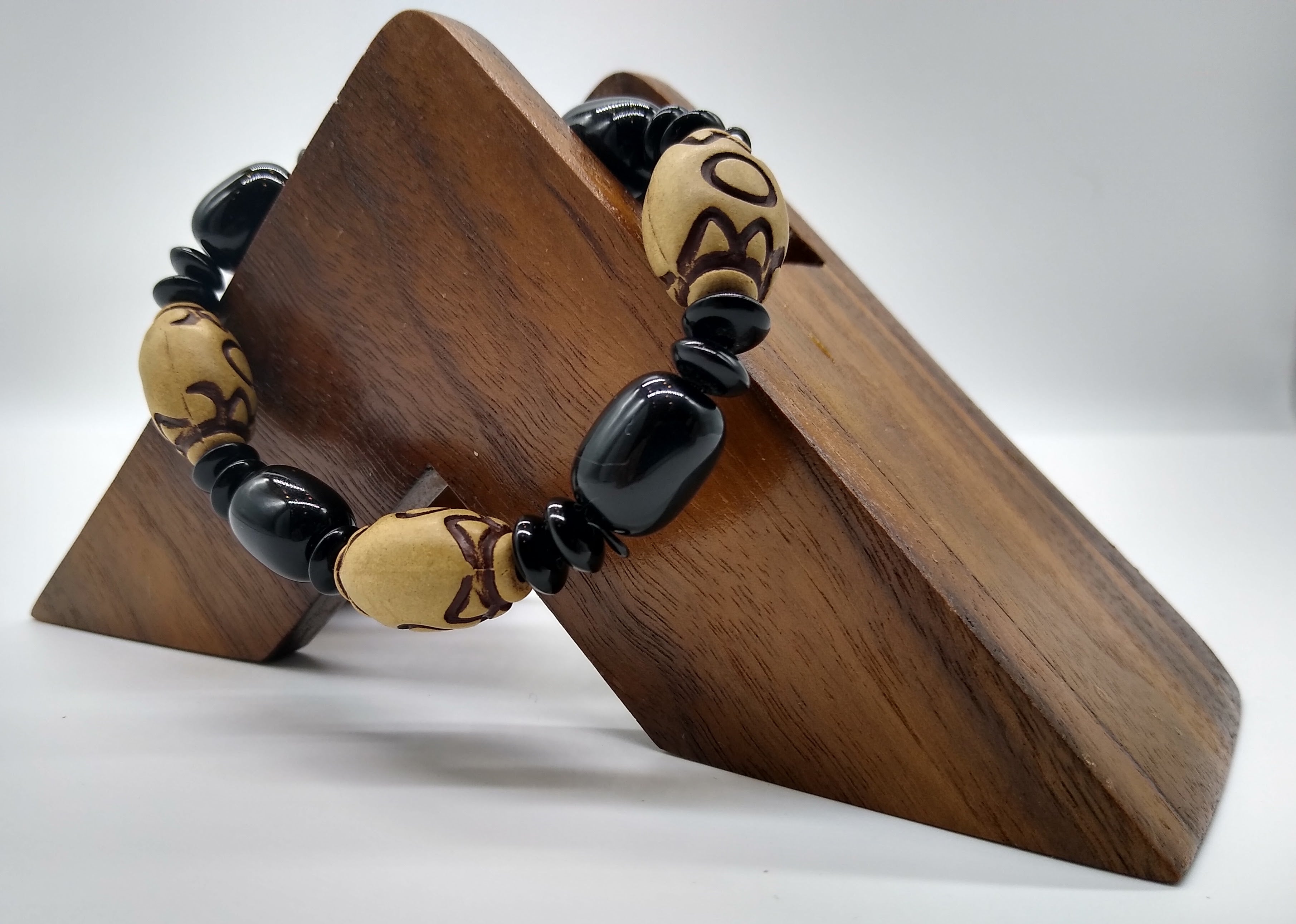 Wooden Beaded Bracelets