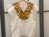 Mexican Embroidered Blouse